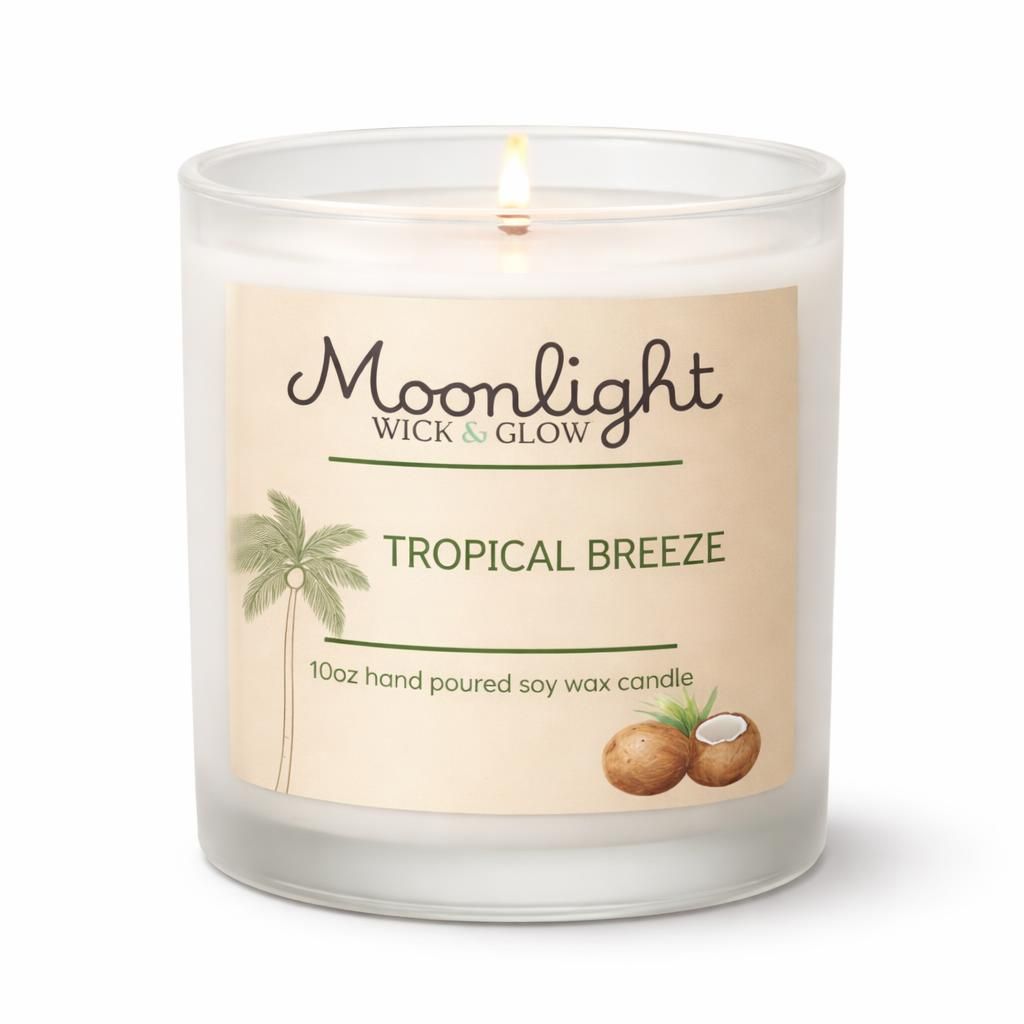 Coconut Lime Candle: Tropical Escape in Every Whiff
