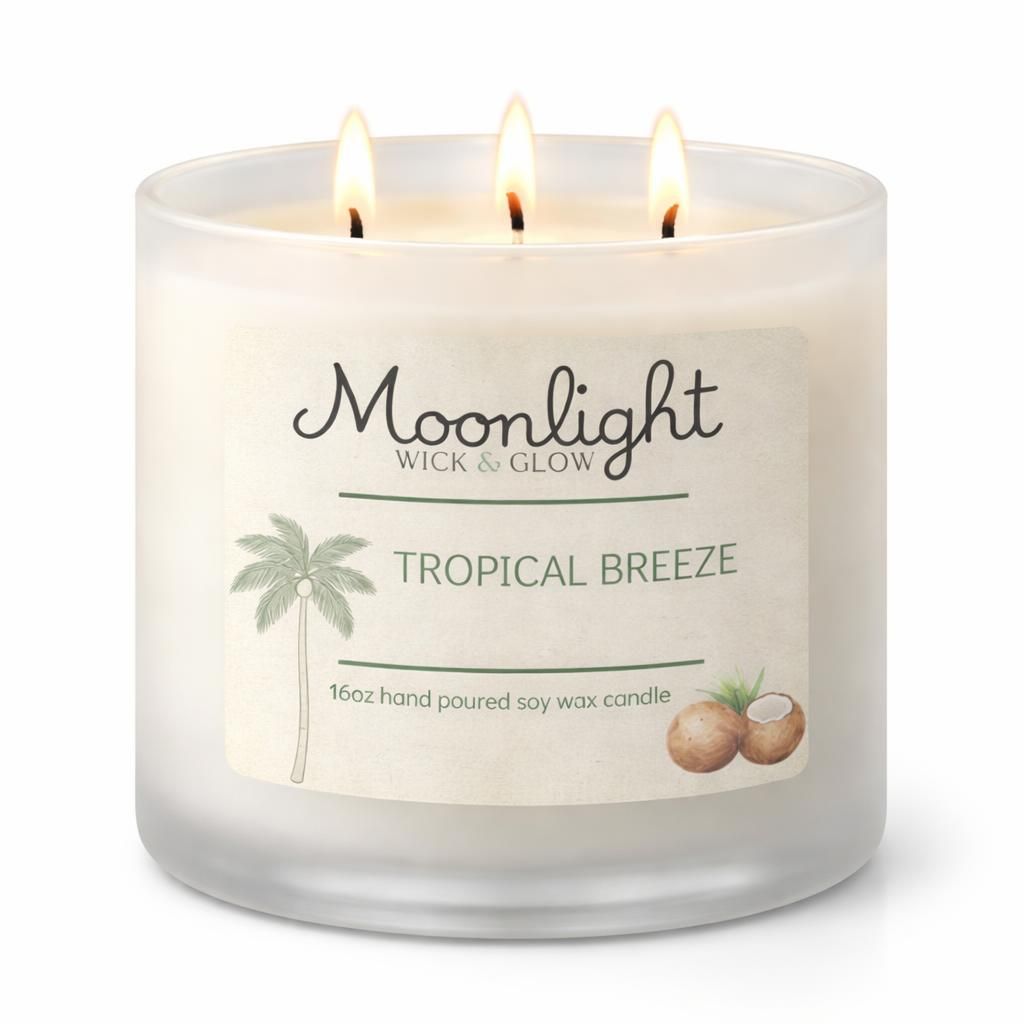 Coconut Lime Candle: Tropical Escape in Every Whiff