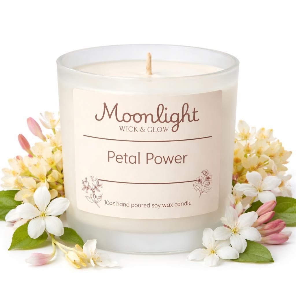 Petal Power With A Wink: Honeysuckle Kisses Jasmine Goodnight.
