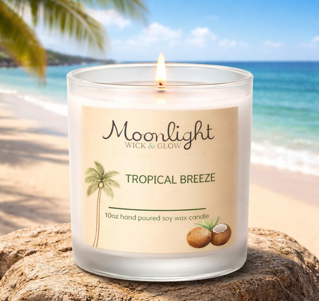 Coconut Lime Candle: Tropical Escape in Every Whiff