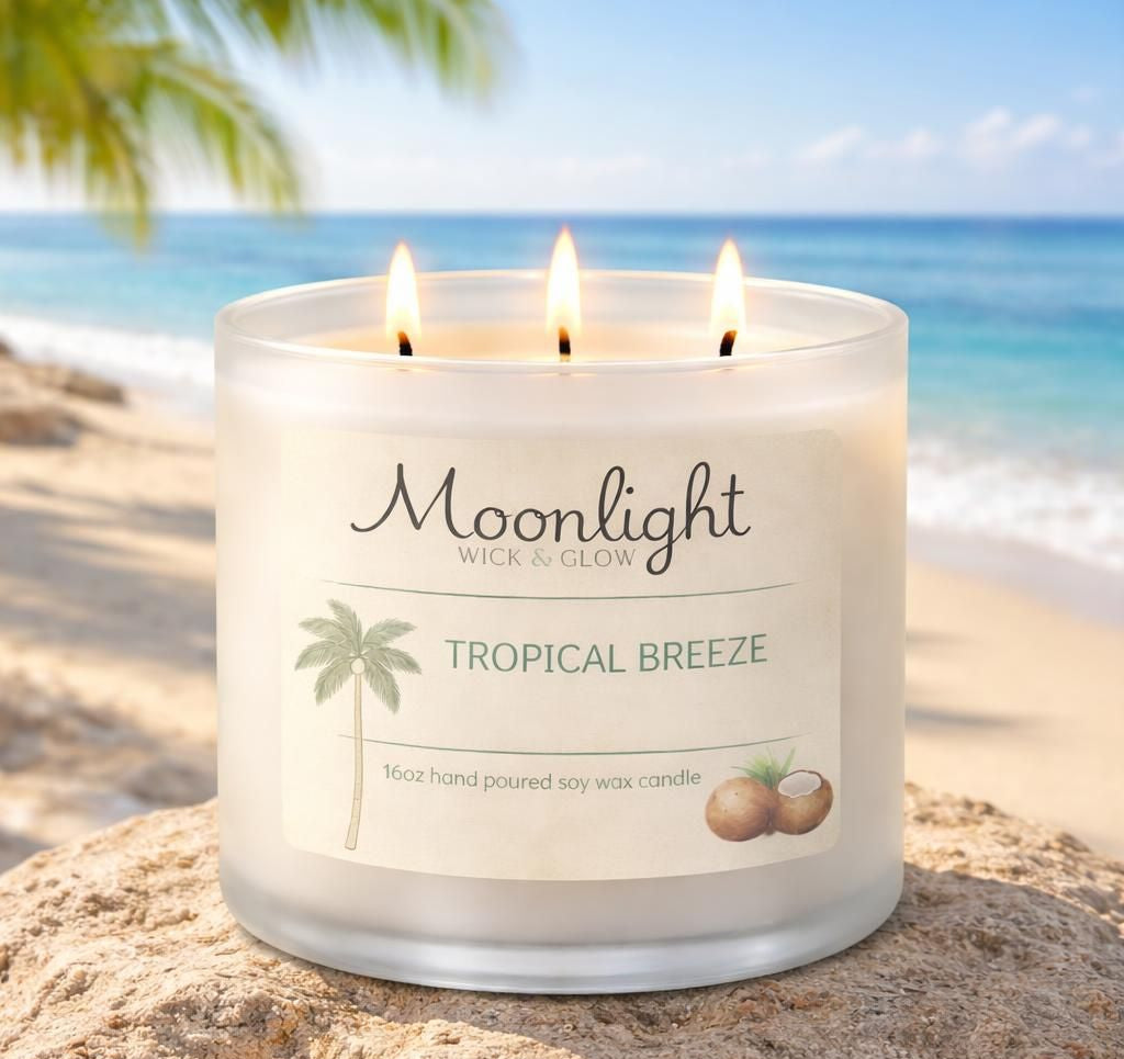 Coconut Lime Candle: Tropical Escape in Every Whiff